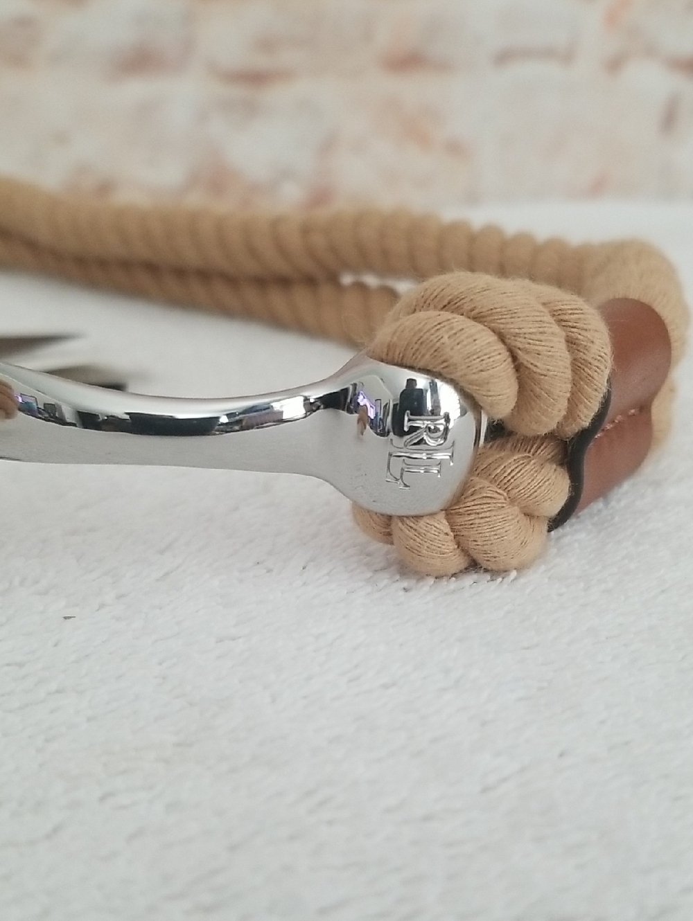 New Ralph Lauren Rope Toggle Belt - Picture 6 of 9